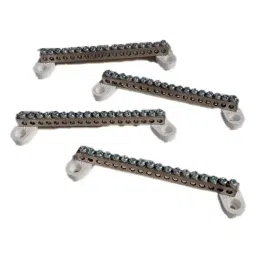 Selvo 32A 18 Way Brass Neutral Link Grounding Bar, NET18WP-picture-33