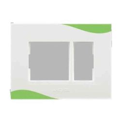 Anchor Penta 3 Module Pastel Green Designer Colour Cover Plate, 65903PG (Pack of 5)-picture-44