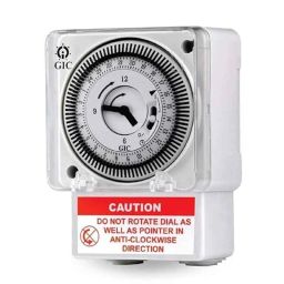 Dehmy 240V ABS White Digital Analog Timer Switch, 648B1 FM1 image 3