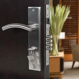 Voltizi 10 inch  Stainless Steel Cylindrical Plate Mortise Door Lock Set with 3 Keys, MG1102-image-92