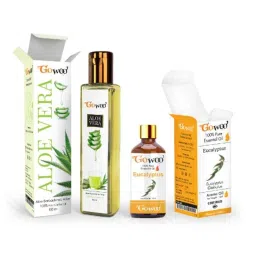 GoWoo 2 Pcs 10ml Natural Eucalyptus Aroma Oil &a; 100ml Aloe Vera Carrier Oil Set, GWOC513-P19+P163-picture-16