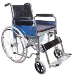 Labcare LB-100FW 100kg Export Standard PVC Commode Wheelchair-21