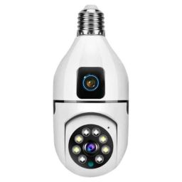 Power Pixel Supercams 4MP 2-in-1 Dual Lens Wi-Fi Bulb Bullet PTZ Camera with Night Vision &a; AI Human Detection-16