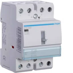 Hager 40A 2 NO Contactors, ESC240-43