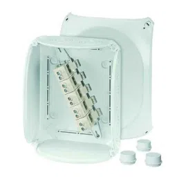 Hensel 10-25 Sqmm Cable Junction Box, Dimension: 205x255x112 mm, DK2525G (Pack of 2)-picture-36