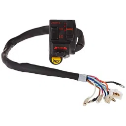 Uno Minda LHS Handle Bar Switch for Hero Splendor Plus 2003 &a; Splendor Plus, SW-0722R-31