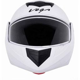 Vega Crux Motorbike White Full Face Helmet, Size (Large, 600 mm)-picture-30