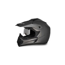 Vega Offroad DV Dull Anthracite Open Face Helmet, Size (Medium, 580 mm)-picture-11