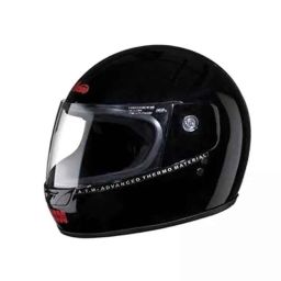 Studds Bravo Plastic Black Full Face Helmet, Size: Medium-picture-44