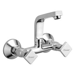 Oleanna MY-17SM Melody Brass Silver Chrome Finish Sink Mixer-43