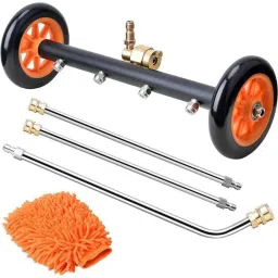 Vantro 16 inch Dual-Function Undercarriage Cleaner with 3 Pcs Extension Wand, ISBN0012-23