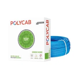 Polycab Maxima Plus 1.5 Sqmm Blue Single Core Eco Friendly Greenwire FR PVC Copper Insulated Cable, Length: 90 m-image-68