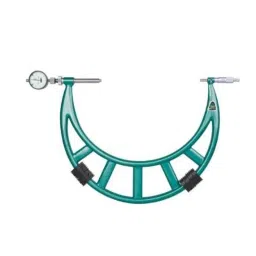 Insize Micrometer with Dial Indicator without Dial Indicator, Range: 400-500 mm, 3296-500A-13