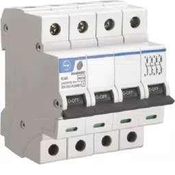 L&a;T Tripper 20A C-Curve Four Pole MCB, BA40200C-picture-0