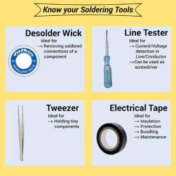 Walkers 23 Pcs Soldering &a; Desoldering Equipment Tool Machine Kit with Flux Paste &a; Wire, WK0044 image 3