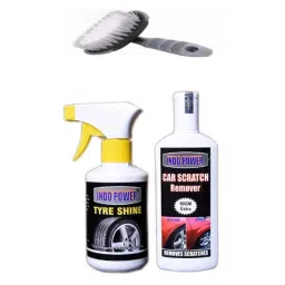 Indopower Ff1008 250ml Tyre Shiner Gun, 200g Scratch Remover &a; All Tyre Cleaning Brush Kit, AHh1011-image-60