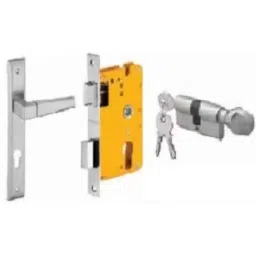 Dorset ML Series Cosmo 70mm Stainless Steel Door Handle Lock Set with Knob &a; Key, ML CS (Pack of 3)-picture-11