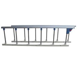 ST Retractable Aluminum Alloy Collapsible Side Bed Guard Railing (Pack of 2), ST013-3