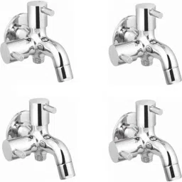 IRIS Dove Brass Chrome Finish 2 Way Bib Cock (Pack of 4)-33