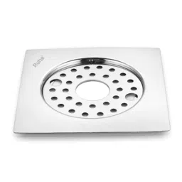 Ruhe 5x5 inch Stainless Steel Glossy Finish Plain Neon Square Flat Cut Floor Drain with Lock &a; Hole, 16-0509-07-picture-18