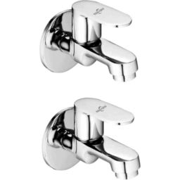 Neelkund Opal Brass Silver Chrome Finish Bib Tap (Pack of 2)-image-6