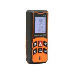 Tomahawk 40m LCD Laser Distance Meter with Area, Volume &a; Pythagoras Measuring Modes, TLM-O-40-19
