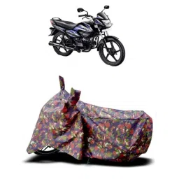 Winted Polyester UV &a; Water Resistant Bike Body Cover for Hero Splendor Plus , WIN-P-025-image-50