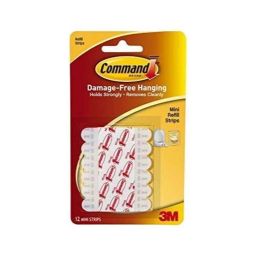 3M Command Mini Foam White Refill Strips-picture-17