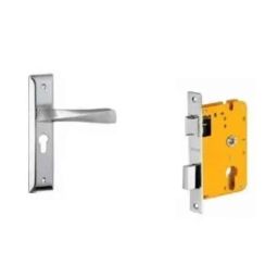 Dorset HL Series Noha 8 inch Stainless Steel Patina Finish Door Handle Lock Set with Mortise Latch (Pack of 3)-picture-27