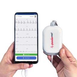 Sunfox Spandan Pro Plastic &a; ABS White 12 Leads Portable ECG Monitor for Doctors with Goldberger ECG System-15
