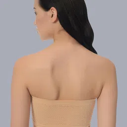 mod & shy Full Coverage Non Padded Bandeau Bra- All Day Comfort image 3