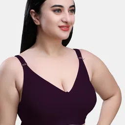 SKDREAMS Full Coverage Non Padded Seamless T-shirt Bra With All Day Comfort image 3