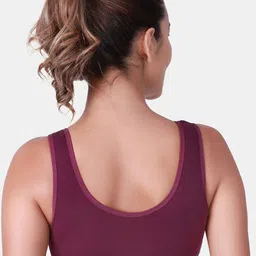 SKDREAMS Full Coverage Non Padded Workout Bra With All Day Comfort image 4