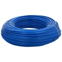Olive Cab 1 Sqmm 90m Blue PVC Insulated Multistrand Single Core Flexible Wire, OC03-picture-4