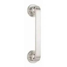 Quba QX-2012 10 inch Zinc Alloy Silver Chrome Plated Door Pull Handle, QX-2012-PL-SS-18