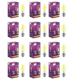 Philips Filament 8W E27 Warm White LED Bulb (Pack of 12)-image-26