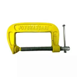 Jon Bhandari C-005 5 inch Cast Iron Yellow C Clamps-picture-13