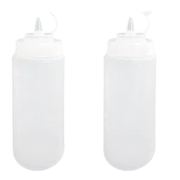 Singhal 2 Pcs 150ml Plastic Squeeze Dispenser Bottle Set with Cap, SB006-picture-25