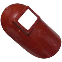 Implemental Red Safety Welding Face Shield, BKJAGAN541-36
