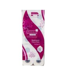 Kosher 250 Pulls 2 Ply Regal Toilet Paper &a; Tissue Roll, (Pack of 10)-40