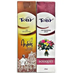 Toby 2 Pcs 270ml Ardaas &a; Bouquet Long Lasting Fragrance Air Freshener Spray Set-image-80