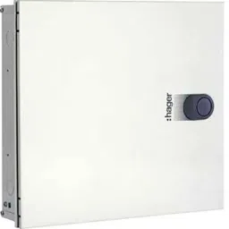 Hager VYT08PH 8 Way 8+24 Modules TPN Distribution Board - Acrylic Door-picture-23