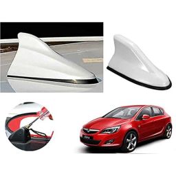 Auto Pearl ABS White Universal Replacement Shark Fin Car Roof Antenna For Opel Astra-image-3