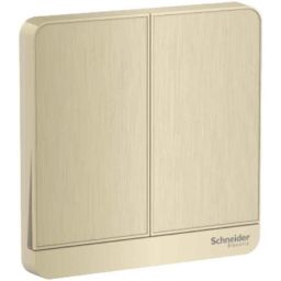Schneider Electric Avataron 16A 1 Way Polycarbonate Metal Gold Hairline Switch with LED Indicator, E8332L1LED_GH_G8-picture-24