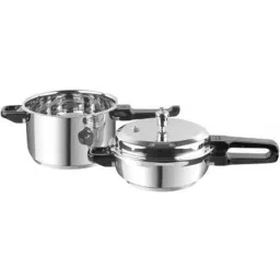 Vinod Regular 7 Litre &a; 4.5 Litre 18/8 Stainless Steel Induction Friendly Pressure Cooker Combo Set, DUOPANSR (Pack of 2)-17