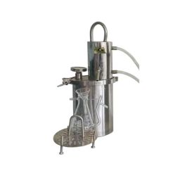 HM Herbals 5 Litre Stainless Steel Mini Distillation Unit, HM05-24