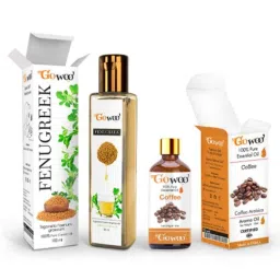 GoWoo 2 Pcs 10ml Natural Coffee Aroma Oil &a; 100ml Fenugreek Carrier Oil Set, GWOC470-P17+P174-picture-16