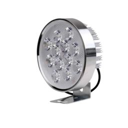 AllExtreme EX18FLP 2 Pcs 36W 18 LED White Round Spot Flood Fog Light Set-picture-32