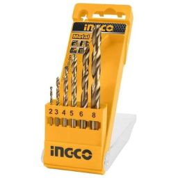 Ingco 6 Pcs Metal Drill Bits Set, AKD1055-30