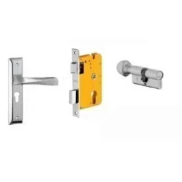 Dorset HL Series Noha 70mm Stainless Steel Patina Finish Door Handle Lock Set with Coin &a; Knob-picture-45